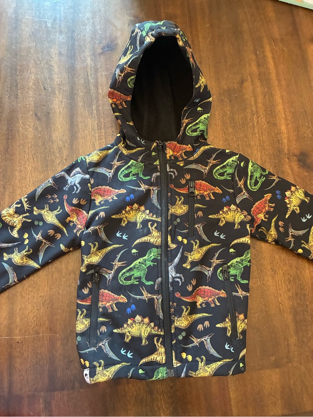 George Hats Everyday Jacket Boys 18 months-24 months Kids Dinosaurs Black Coat